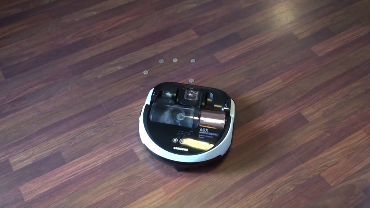 Samsung POWERbot VR9000 vs iRobot Roomba 876 test monet