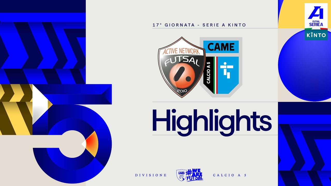 Active Network-Came Treviso 7-5 | Gol e highlights | 17ª giornata | Serie A KINTO 2025/2026