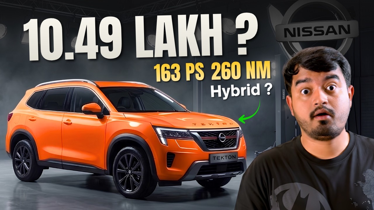 Nissan Tekton: 163PS, 260Nm, ₹10.49L Hybrid Inside? 🤯