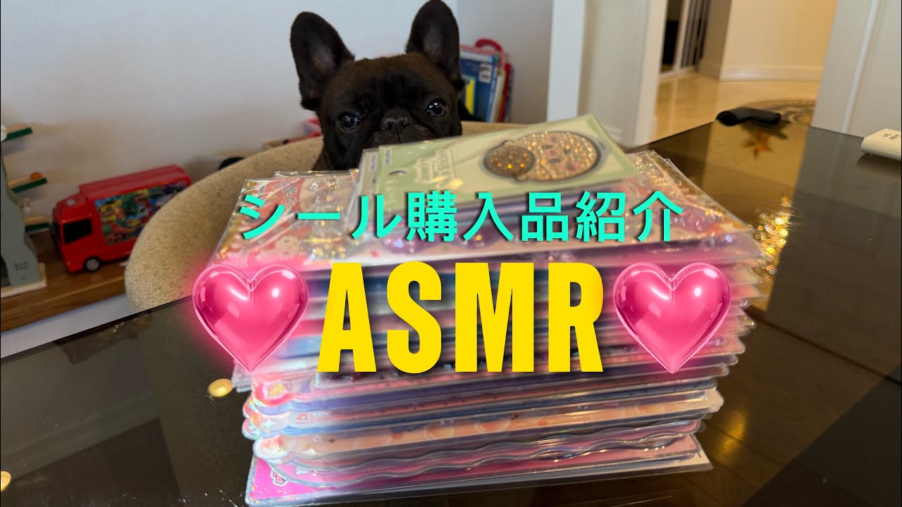 シール購入紹介ASMR