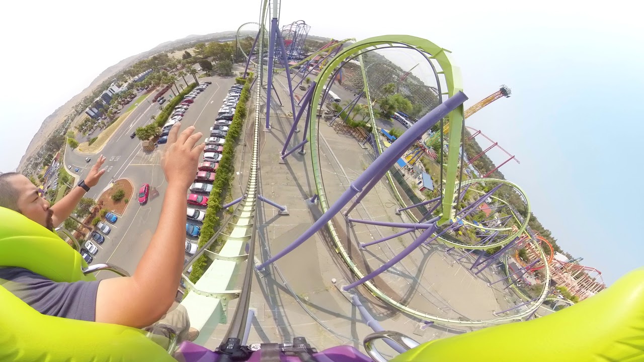 See Totally cool 3D 360/VR Video of Medusa at Six Flags Discovery Kingdom!