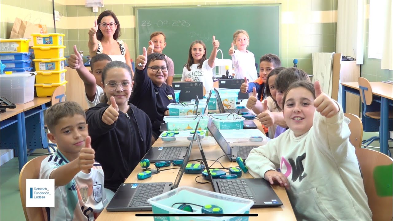 XI FESTIVAL RETOTECH DE LA FUNDACIÓN ENDESA . 5° PARTICIPACIÓN DEL CEIP SAN JORGE DE PALOS FTRA.