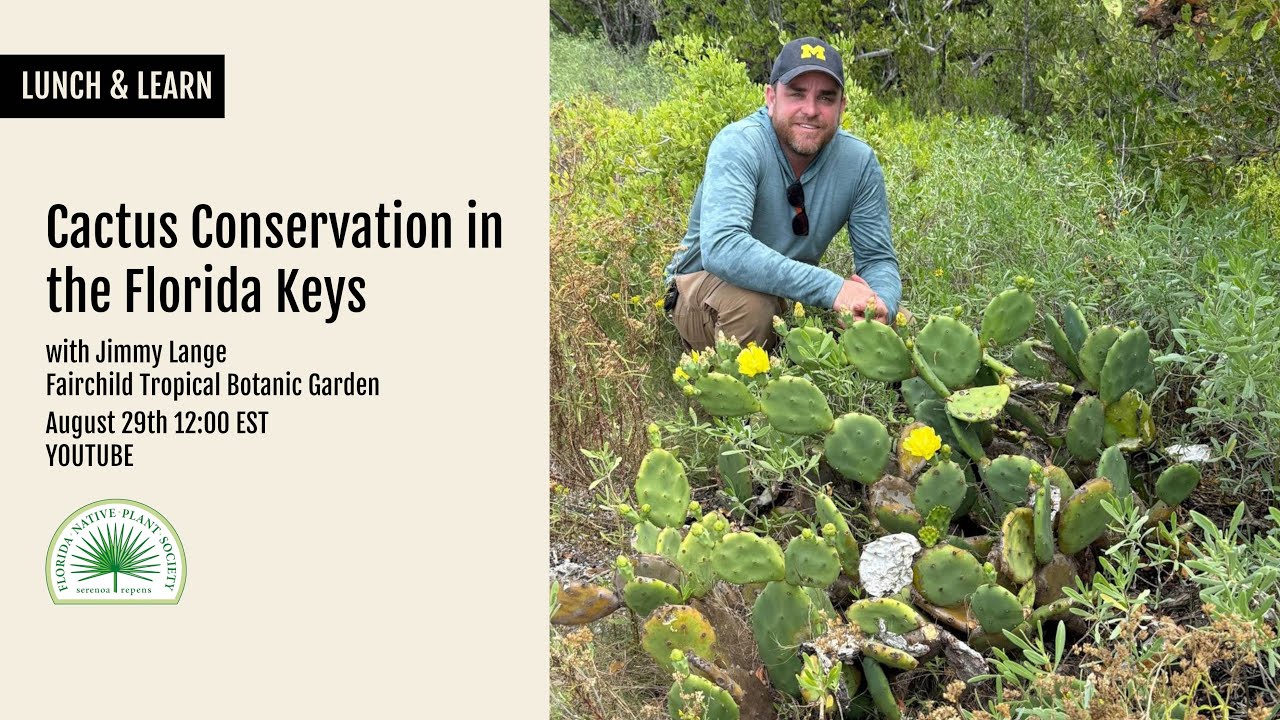 L&L: Cactus Conservation in the Florida Keys with Jimmy Lange of Fairchild Tropical Botanic Garden