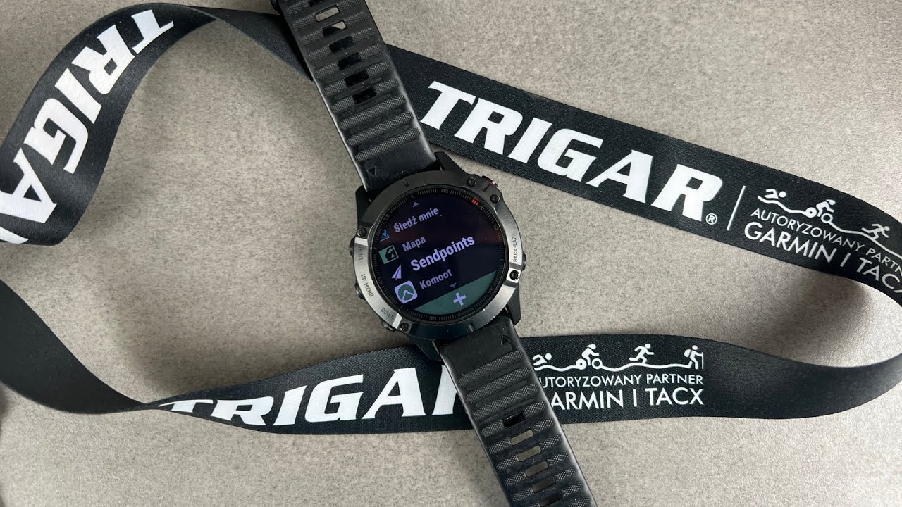 Przesyłanie adres&oacute;w z Google Maps do zegarka Garmin Fenix 6 Pro/Sapphire