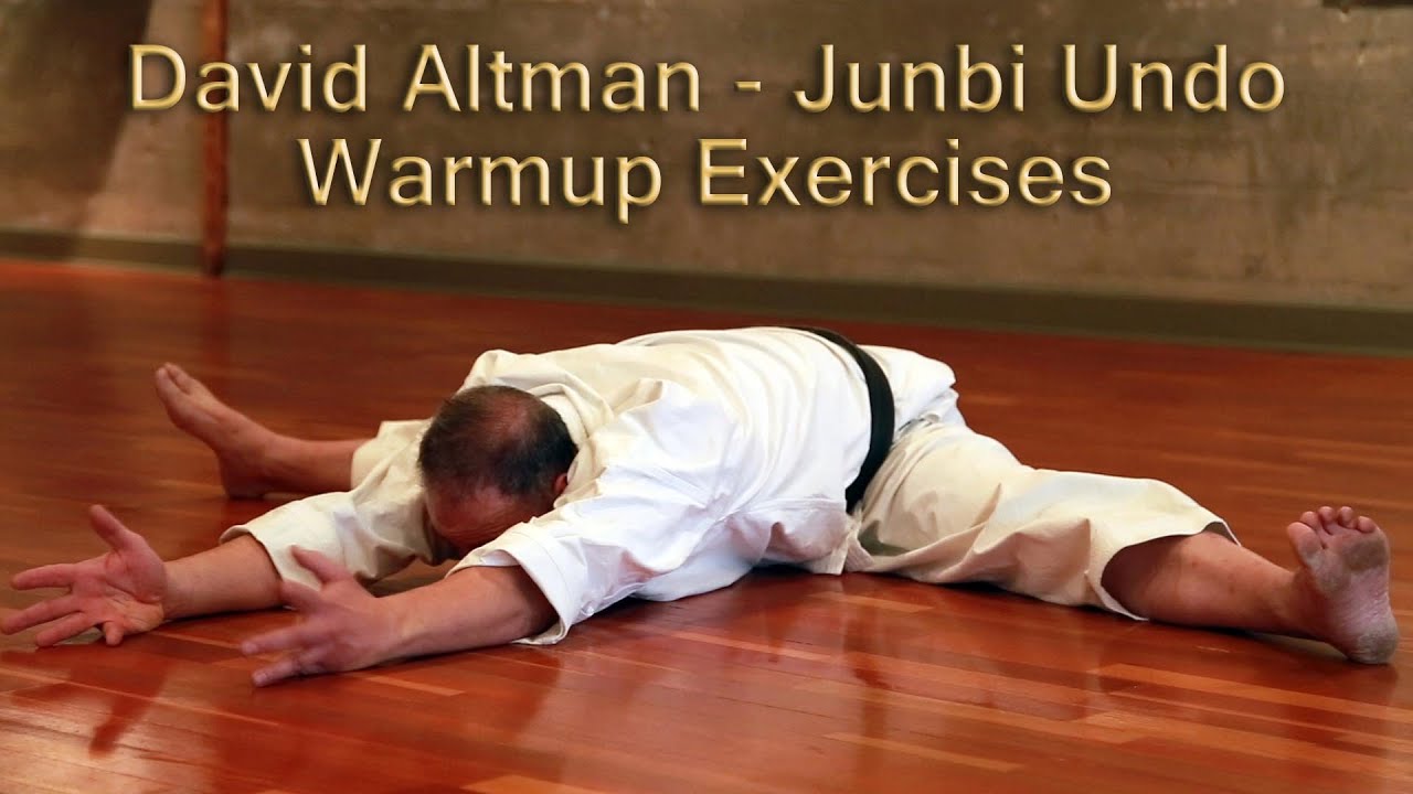 Shotokan Karate Junbi Undo Warmup Exercise by David Altman