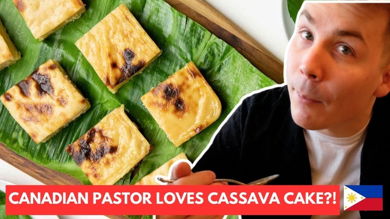 Canadian Pastor LOVES Filipino Drink & Dessert?! Ft. Sago't Gulaman + Cassava Cake