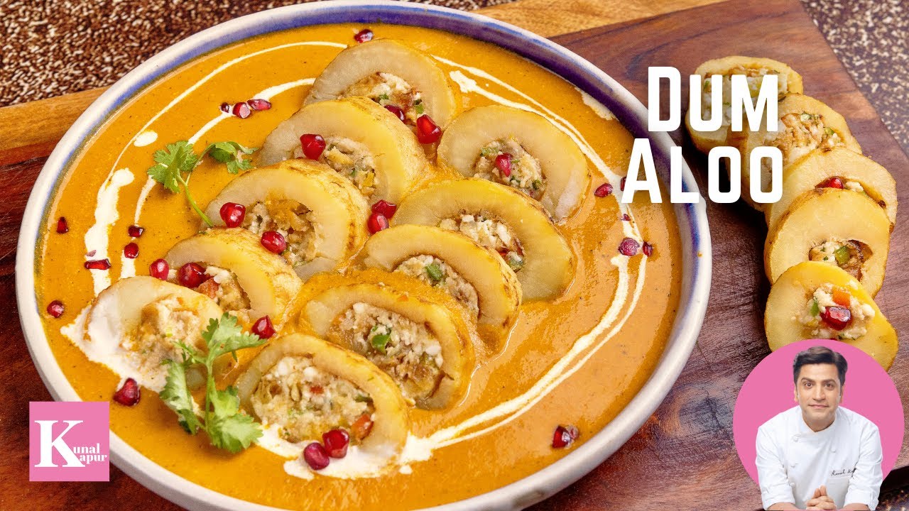 बनारसी भरवां दम आलू | Bharwan Dum Aloo | Stuffed Aloo | Banarsi Aloo Restaurant Style | Kunal Kapur