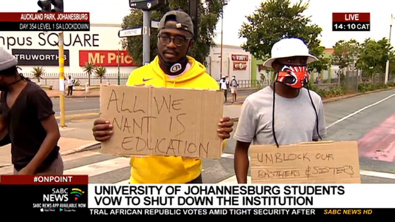 Student Protest | Update on ongoing UJ and Wits protests