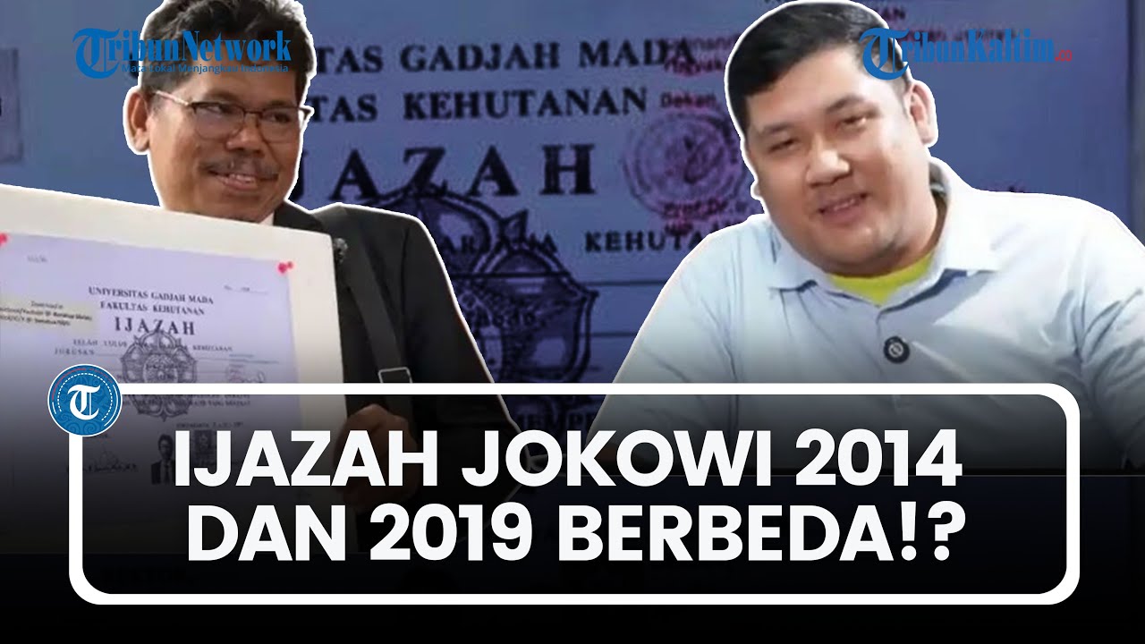 2 Salinan Ijazah Jokowi Dibuka! Dokumen Pemilu 2014 vs 2019 Disandingkan