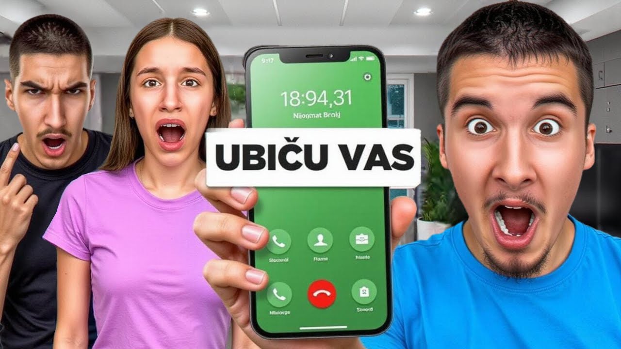 NEPOZNAT BROJ ME NAZVAO I REKAO DA ĆE ME UBITI