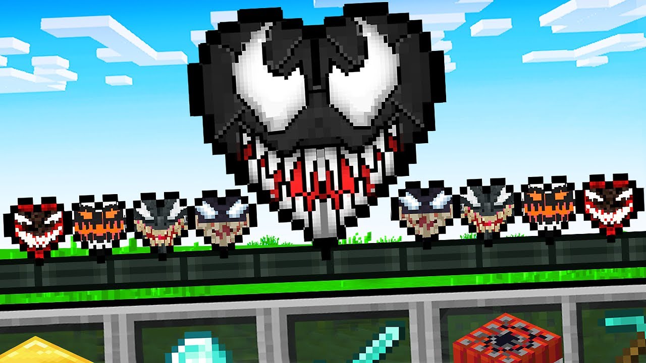 MINECRAFT MA hai un SOLO CUORE di VENOM di SPIDERMAN