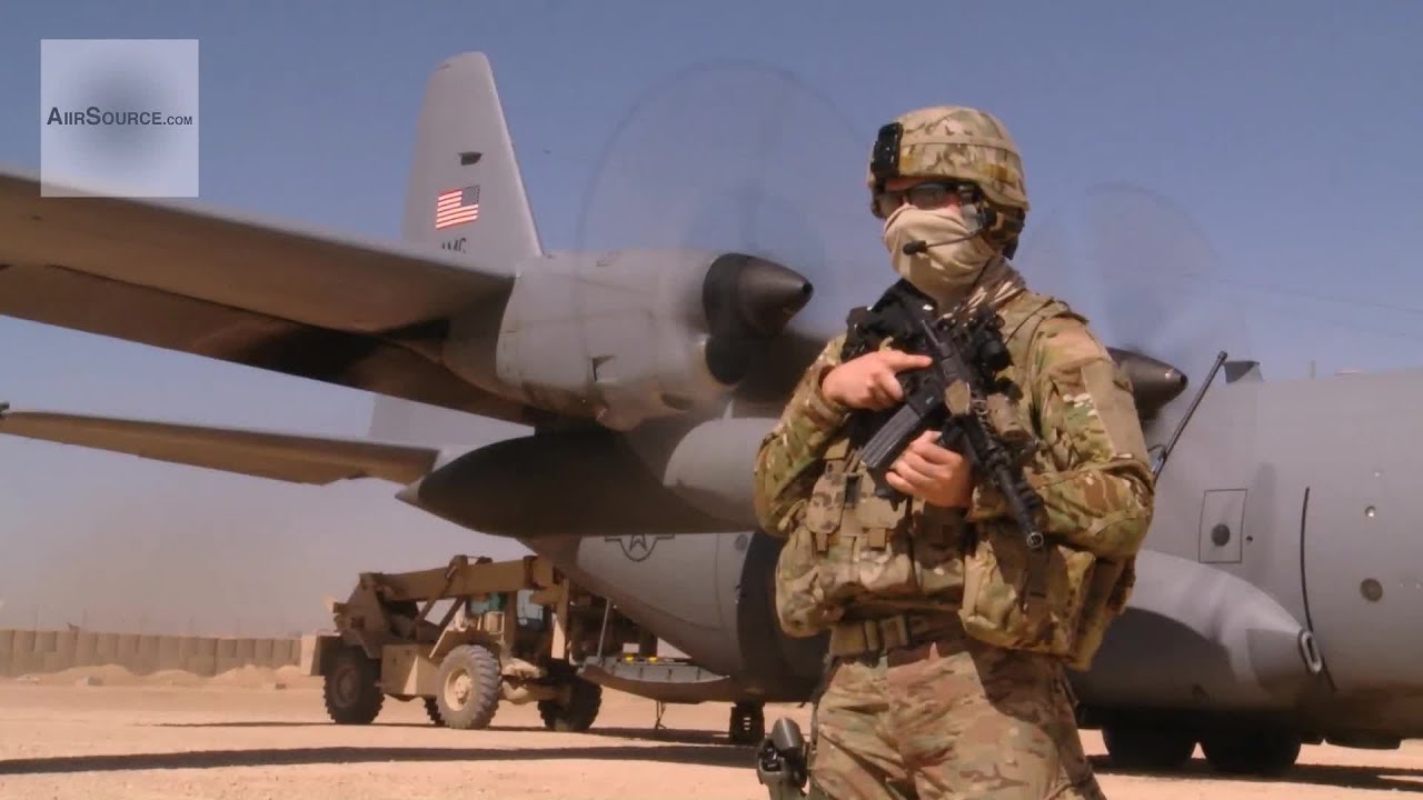 Bagram Airfield - C-130H Fly-Away Security Team
