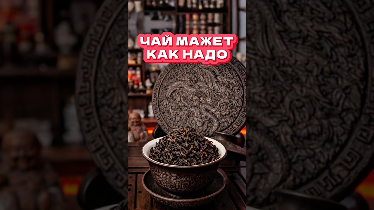 ЧАЙ НА ЗАМЕНУ ПИВА   #китайскийчай #шупуэр #тегуаньинь #дахунпао  #габа