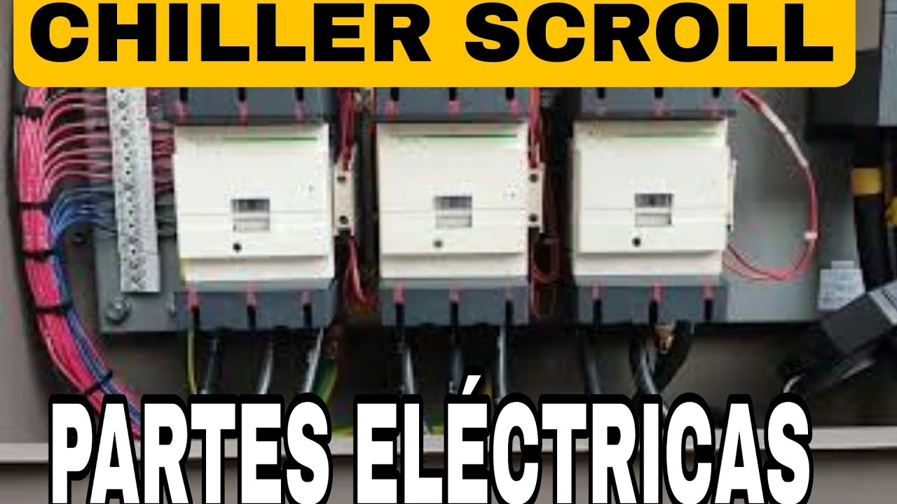 VIDEO 5 chiller york scroll funcionamiento de partes eléctricas  #chillers #hvac #aireacondicionado