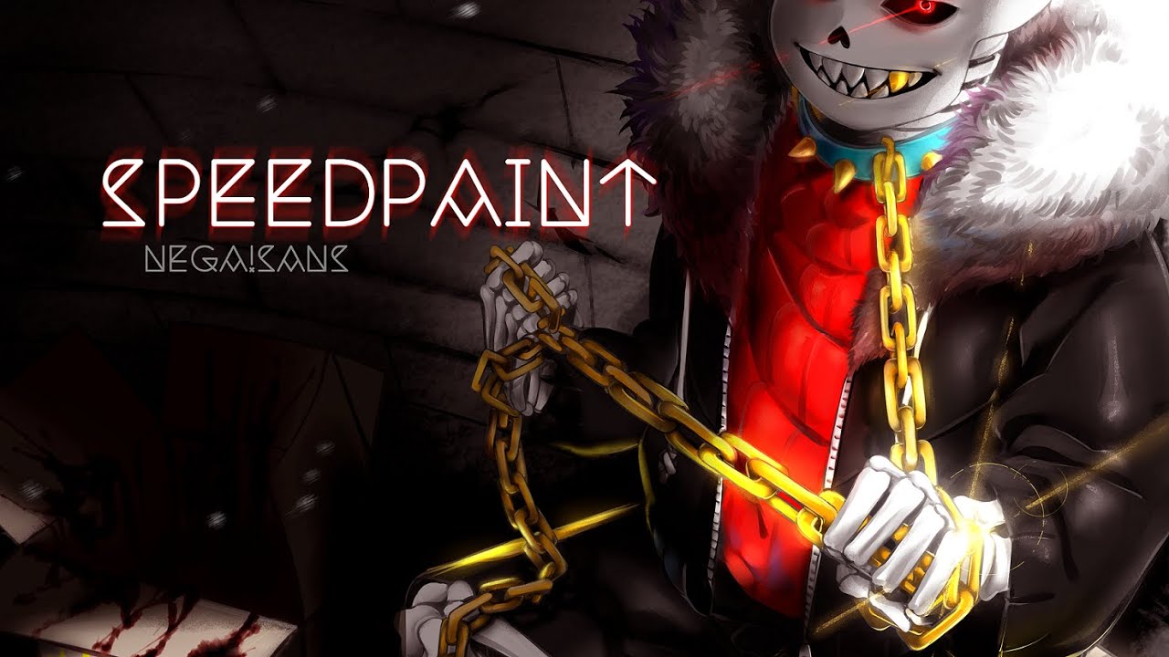 「UF!Sans」Undertale - SPEEDPAINT