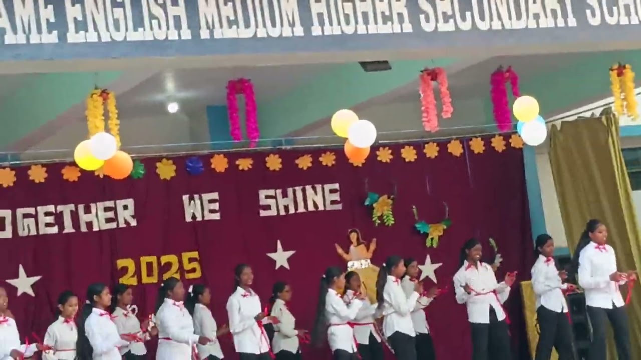 Together we shine by # notre dame english medium school jurudand # best school 