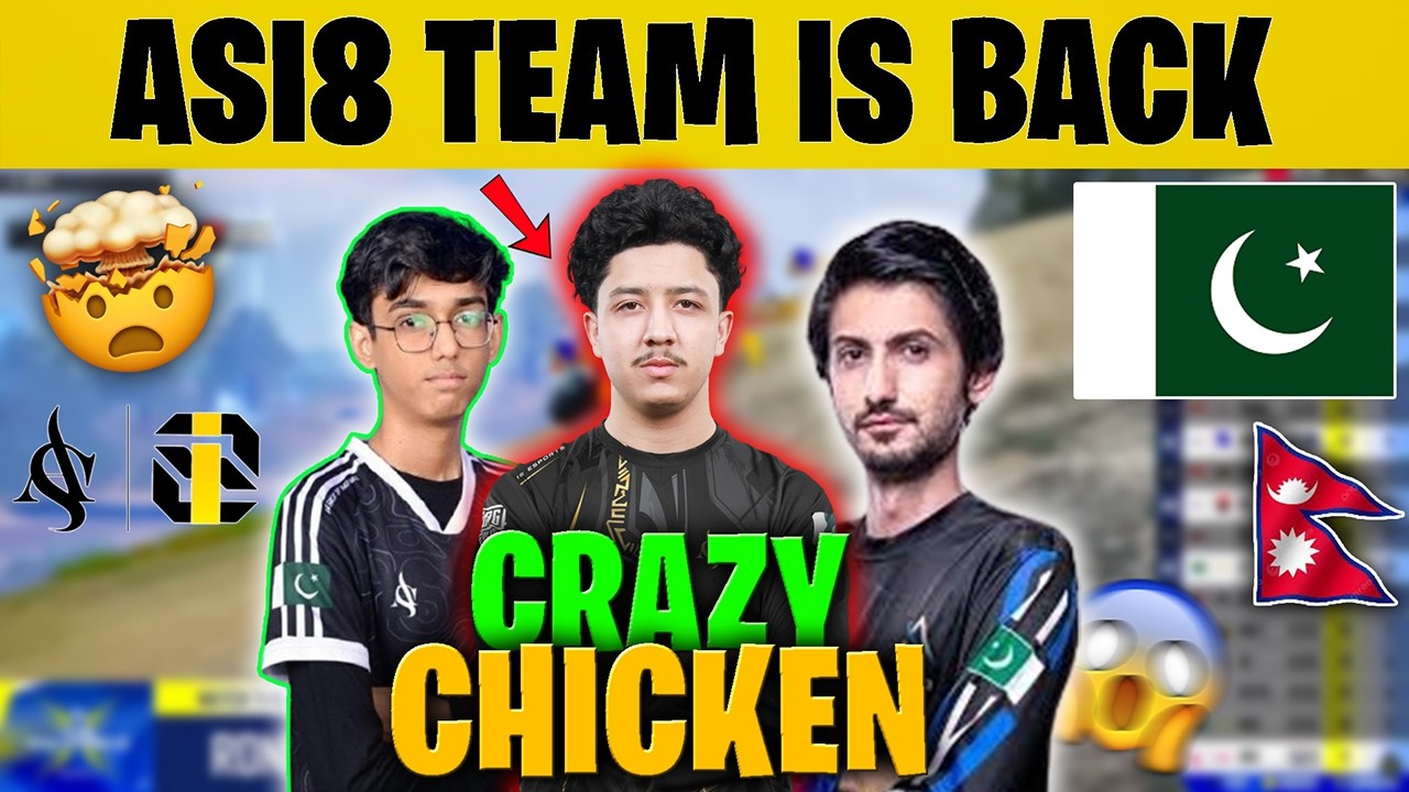 ASI8 TEAM CRAZY COMEBACK | CRYPTO SOLO RONDO CHICKEN | ESPORTS HIGHLIGHTS 2026