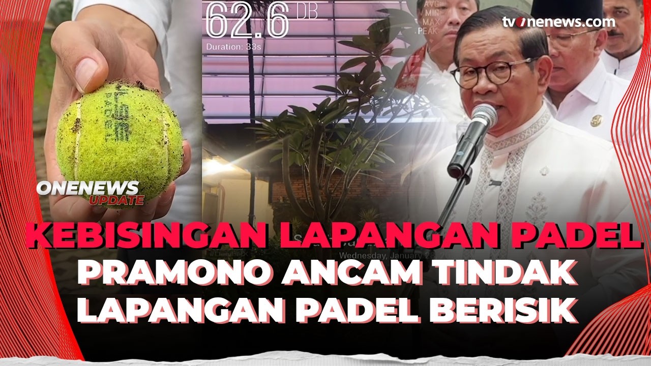 Protes Warga Haji Nawi Soal Lapangan Padel, Pramono: Langgar Aturan Akan Ditindak | OneNews Update