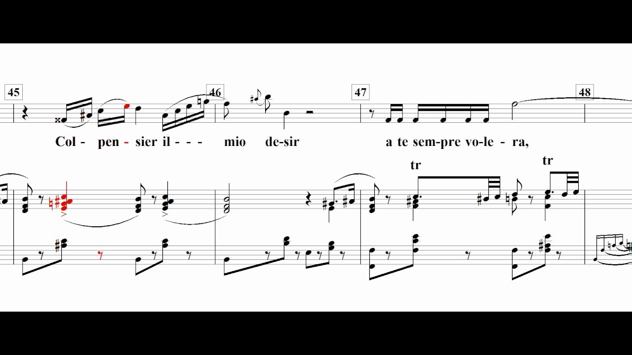 Caro nome(그리운 그 이름) / Giuseppe Verdi - for Soprano