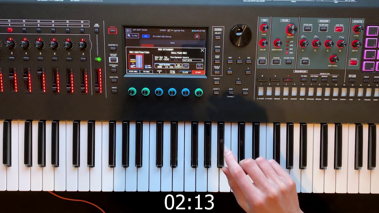 Roland 444x Challenge: Create a song in 4 minutes, with 4 chords, using 4 Model Expansions