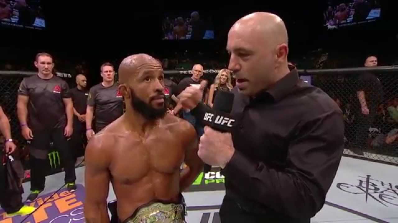 UFC 191: Demetrious Johnson Octagon Interview