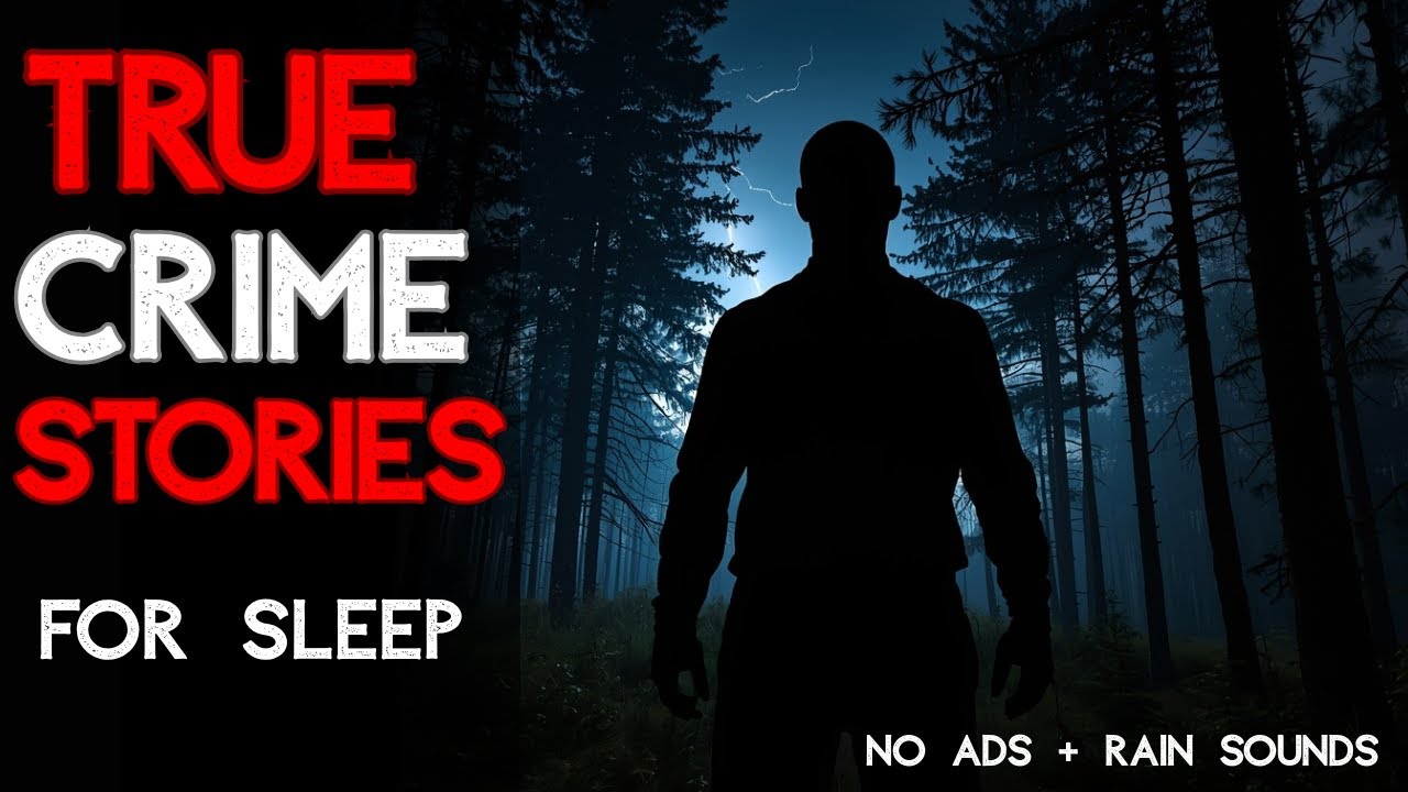 Terrifying True Crime Stories For Sleep | BLACK SCREEN | Rain Sounds