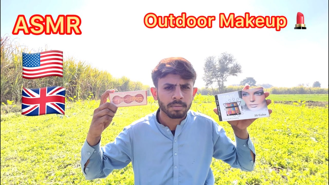 Asmr With Makeup 💄 outdoor