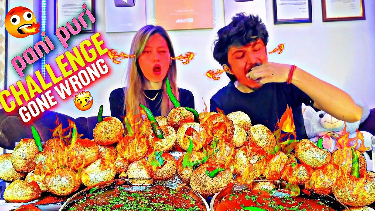 Pani Puri Challenge Gone Wrong ❌🥵 With @KUSUM YT Real Winner Akon Huwa ?? 🤪 #freefire #abhishek