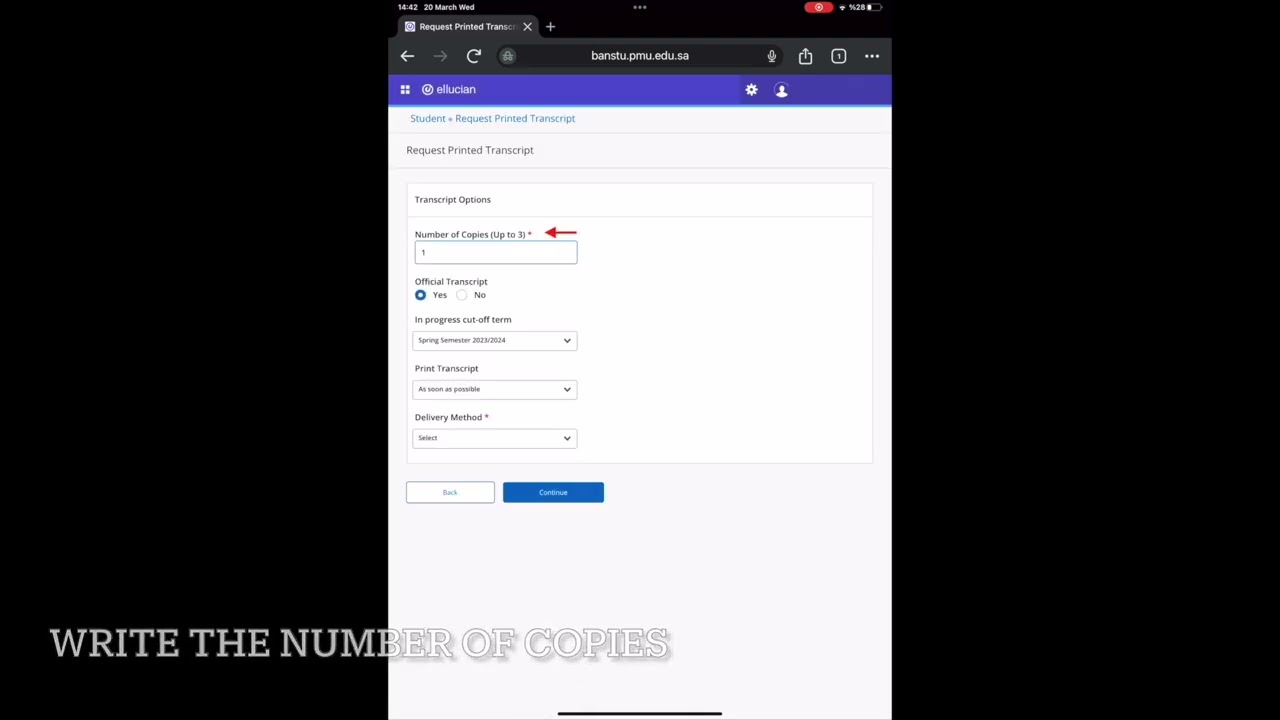 How to Request an Official Transcript