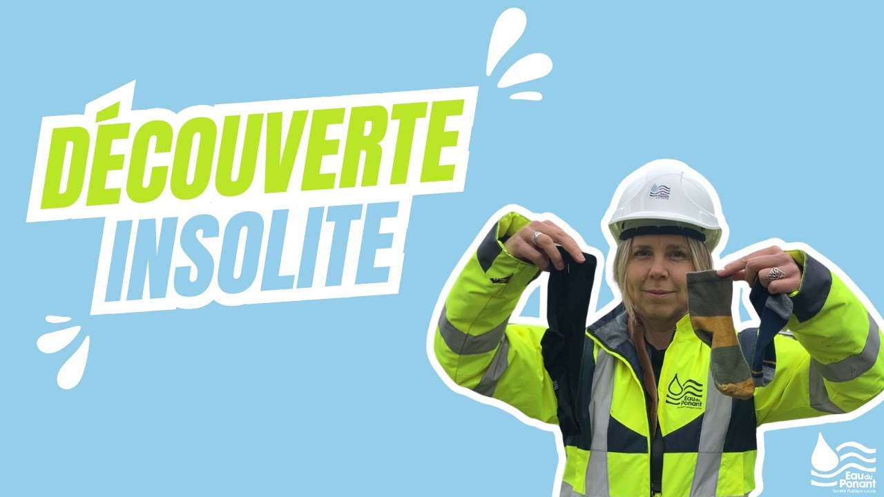 Une découverte stupéfiante à Eau du Ponant | 21 337 chaussettes orphelines dans une canalisation