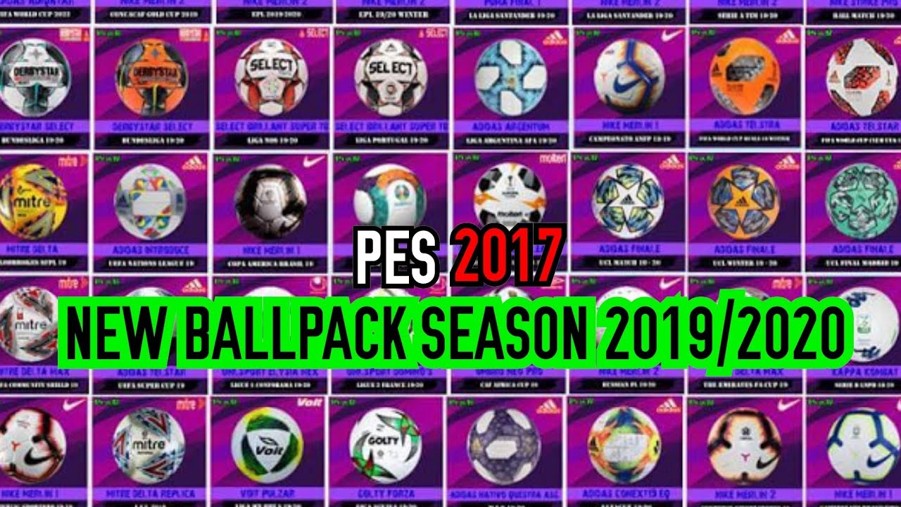 PES 2017 | BALLPACK SEASON 2019/2020