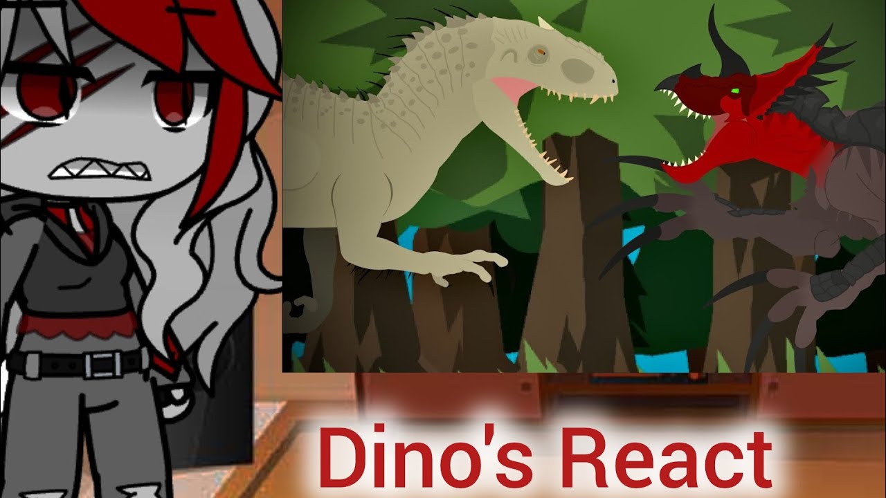 Dino's react to indominus Rex VS Ultimasaurus