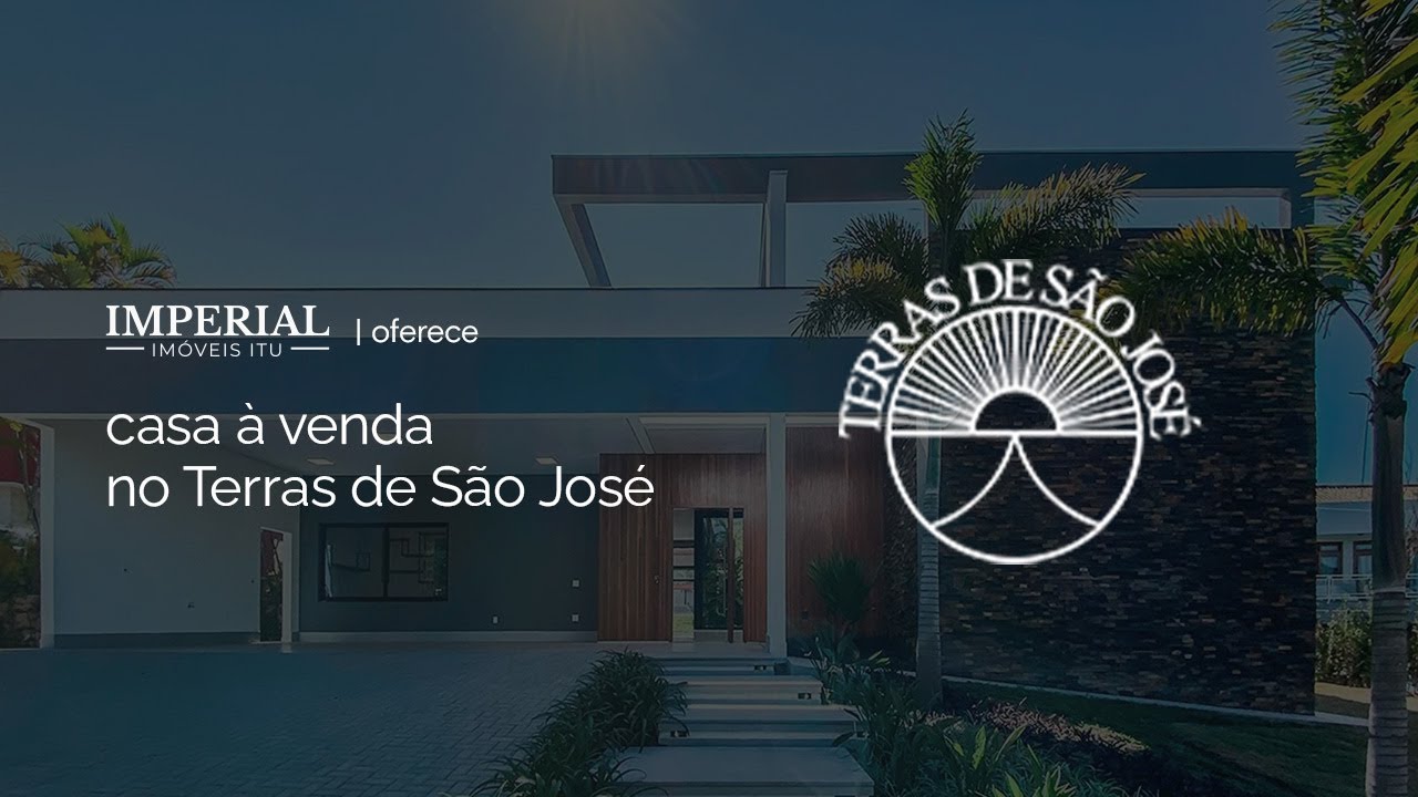 Tranquilidade e sintonia com a natureza: casa à venda no Terras de São José