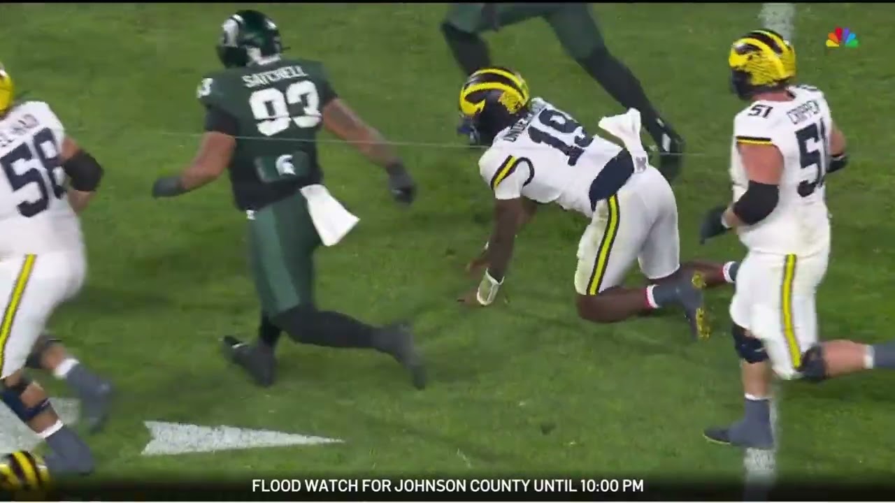 Michigan OL v Michigan State DL (2025)