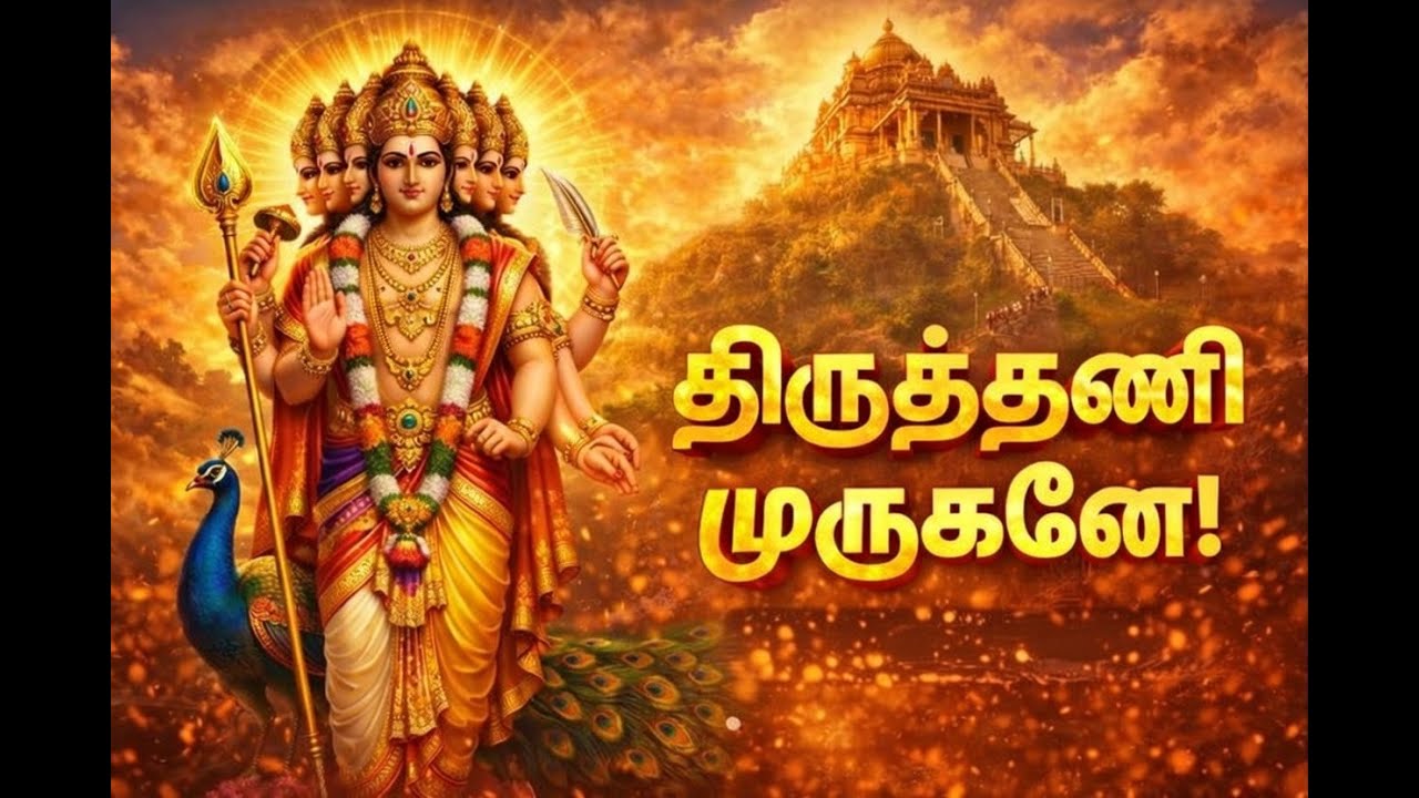 திரு திரு திருத்தணி முருகனே | Powerful Murugan Bhakthi Song #muruganbakthi #murugansongs