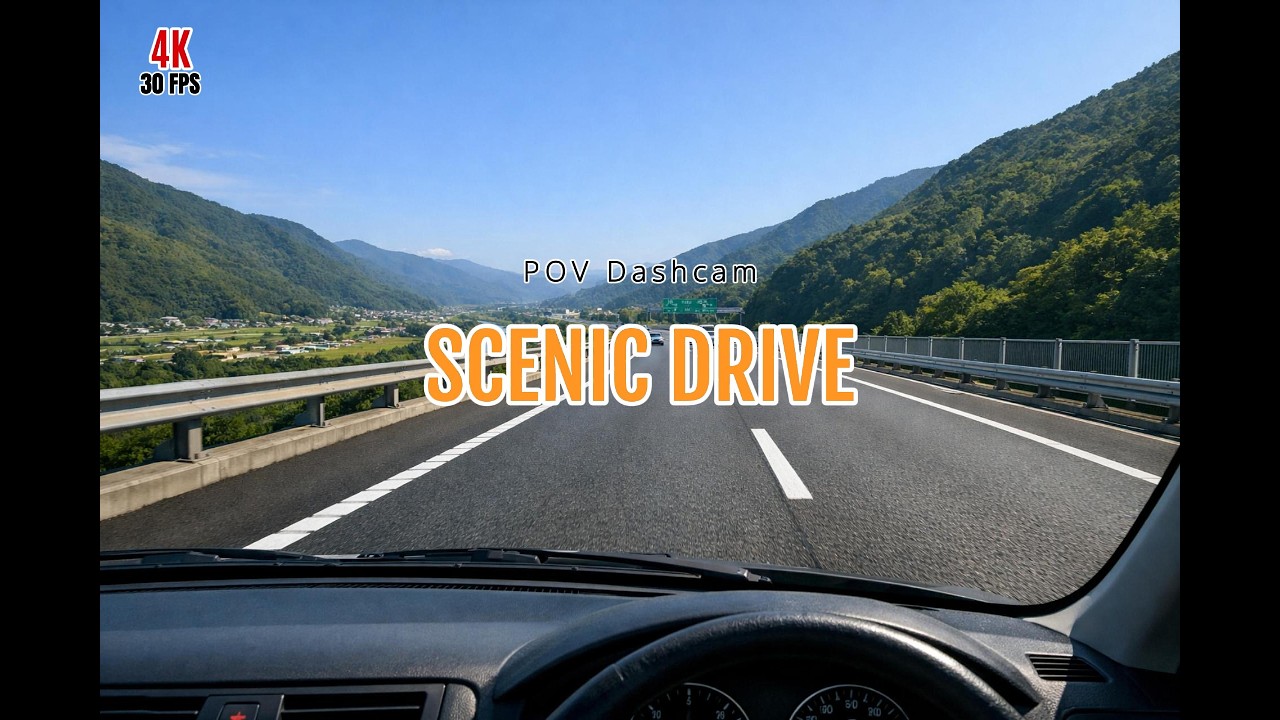 POV Motorway Drive | Bhera to Salt Range – Scenic 4K Dashcam, No Music
