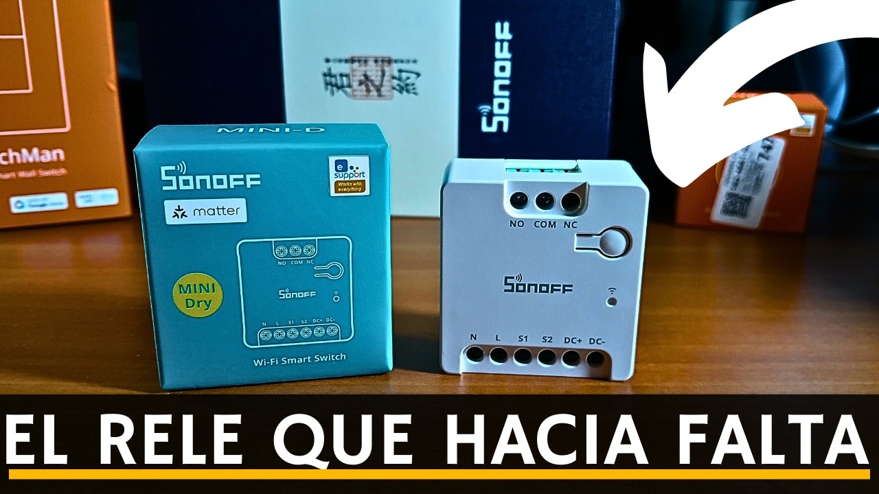 Nuevo Sonoff MINI-D La Mejor Opción para Automatizar Puertas, Garage y Mucho Más