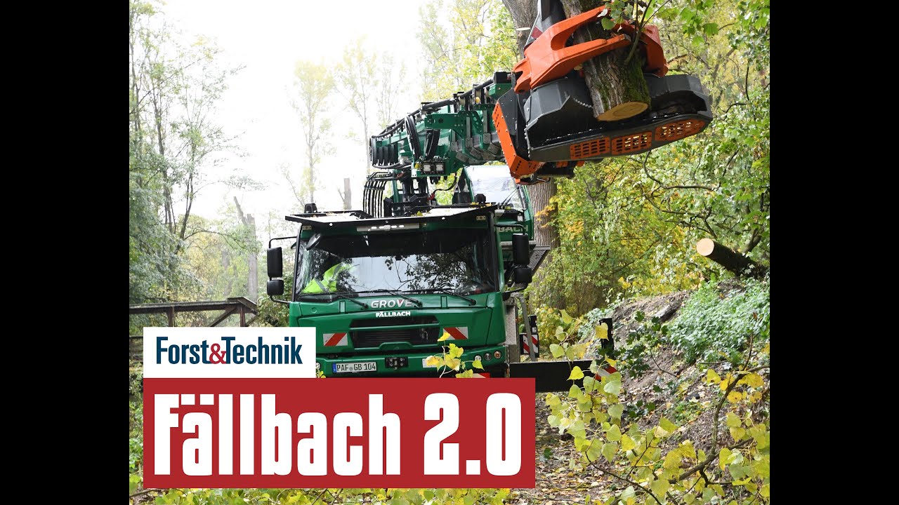 Fällbach 2.0 - Der neue Hochleistungs-Fällkran von Albach