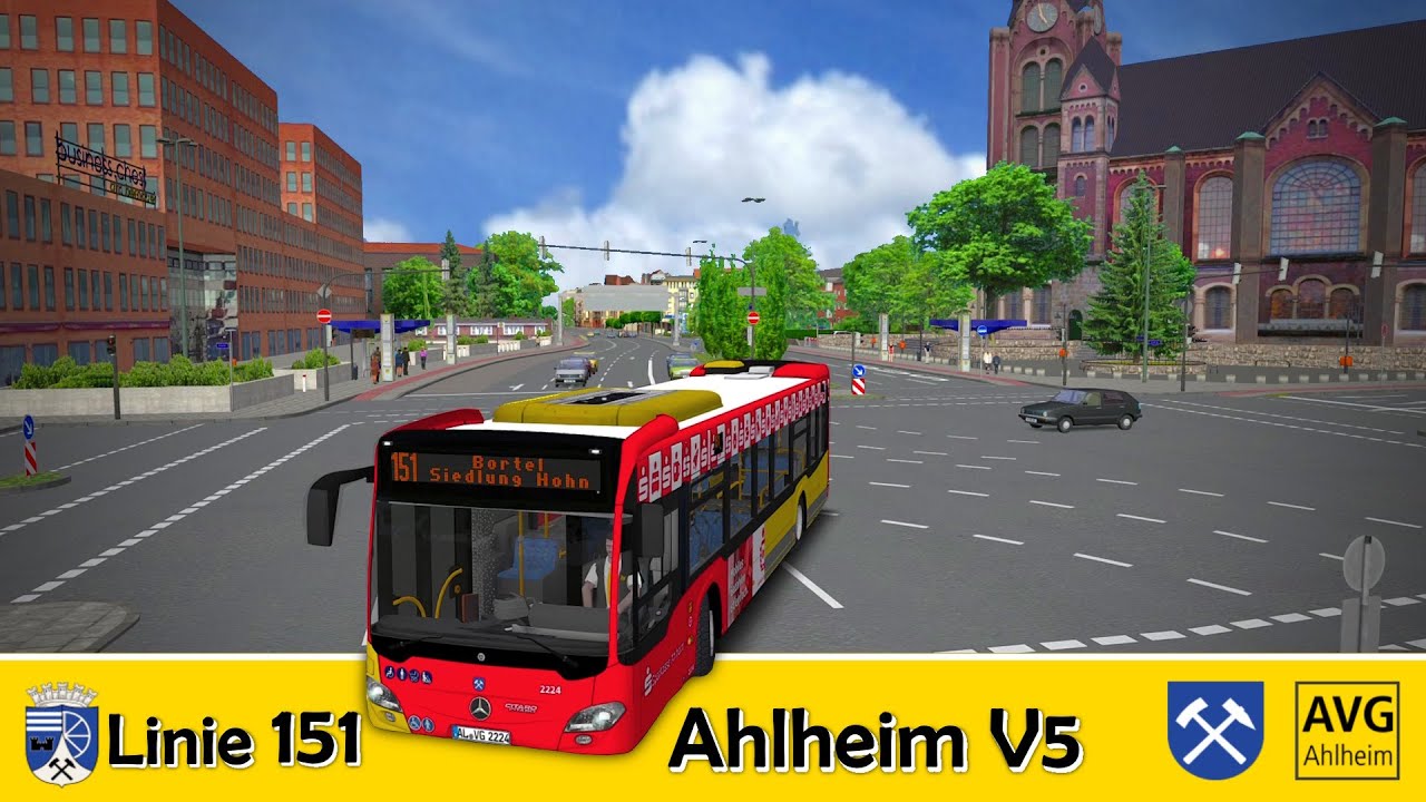 OMSI 2 AHLHEIM V5 (Preview) mit Entwickler-Talk Linie 151🚌 | #1270