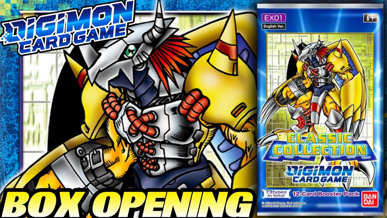 NEUE KLASSIKER DIGIMON KARTEN! 😮 Classic Collection Booster Box Packs Opening TEIL 1 Deutsch