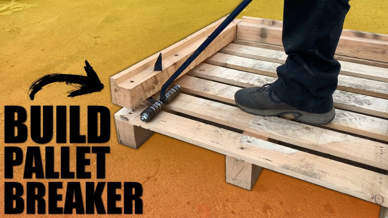 How to Make a homemade Pallet Breaker Pry Bar