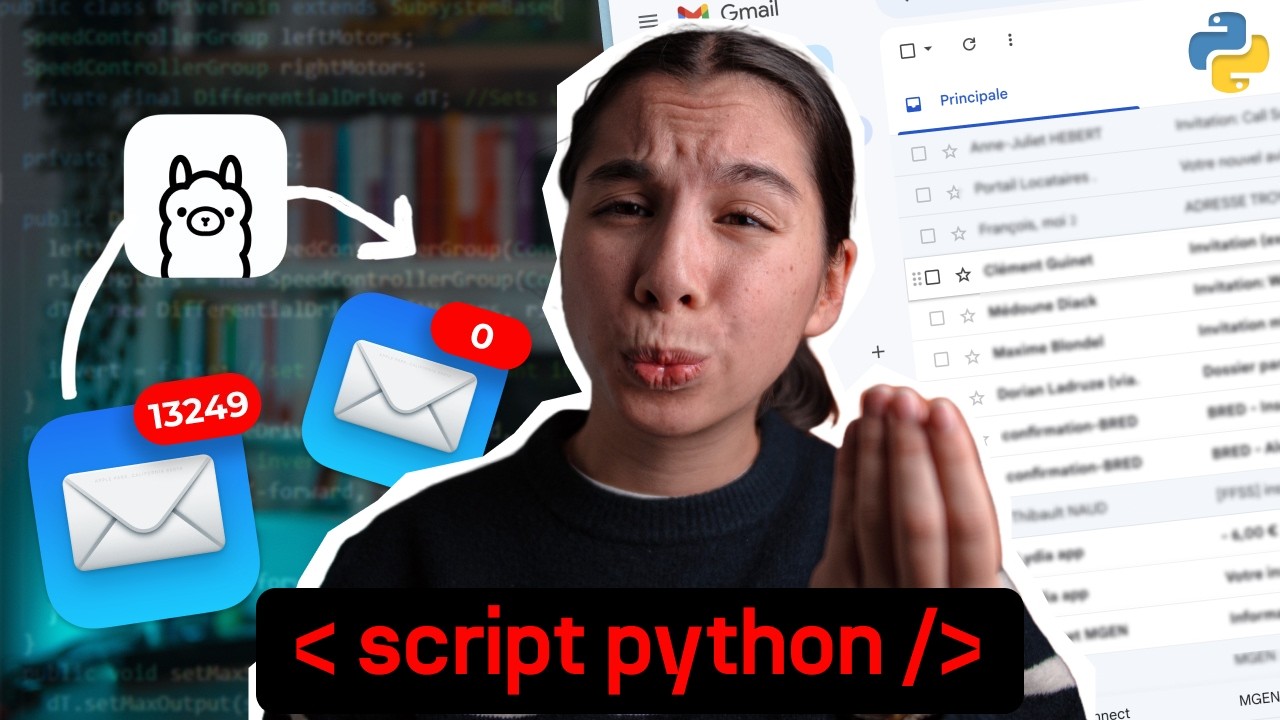 J'ai codé un script pour automatiser mes mails (Python, Ollama, Mistral, VPS)