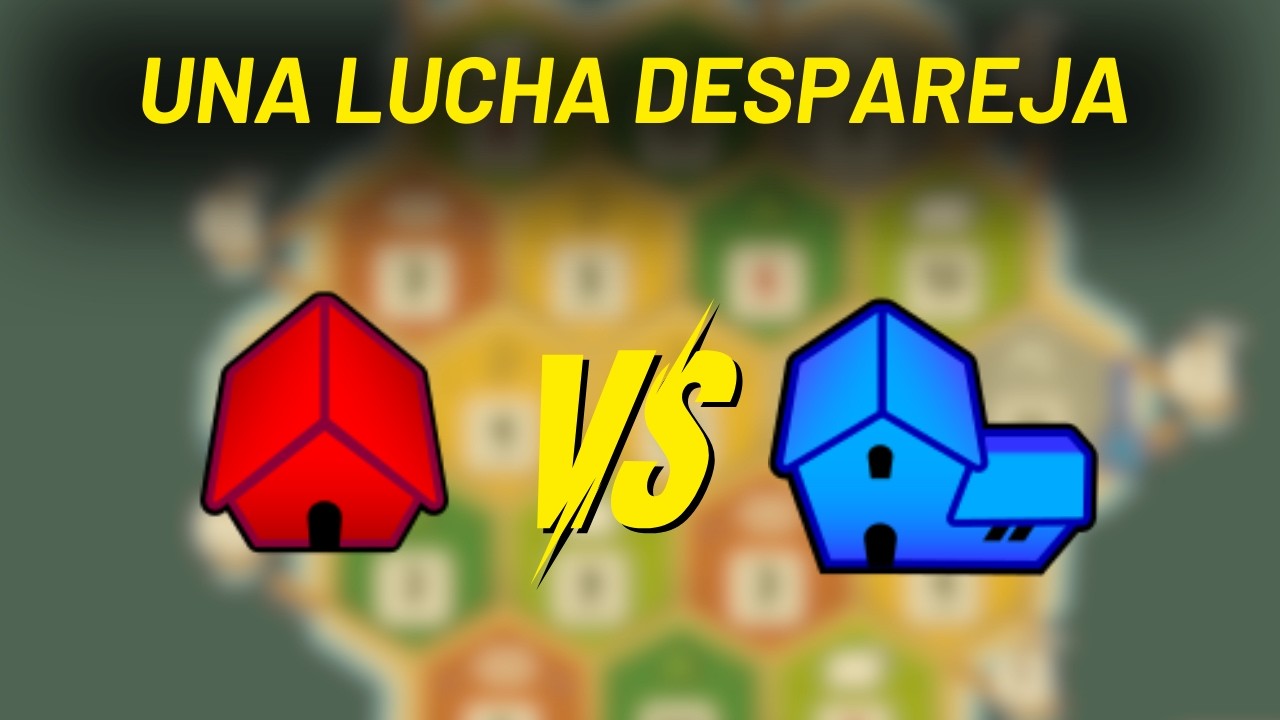 CASITAS vs CIUDADES... ¿SE PUEDE GANAR? | CATAN 1 vs 1