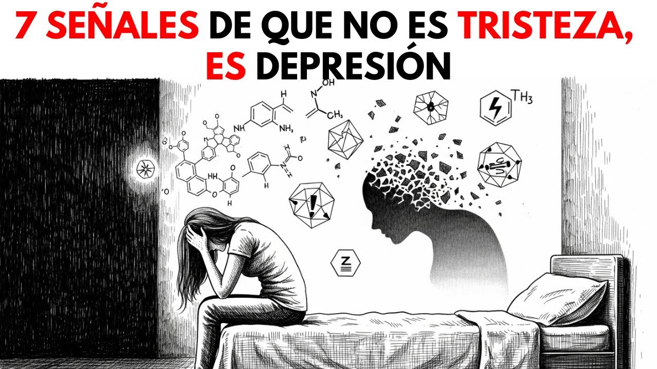 7 Señales de que NO es Tristeza, es DEPRESIÓN