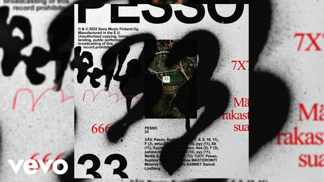 Pesso - 1000 VIIKKOO (Audio) ft. pehmoaino