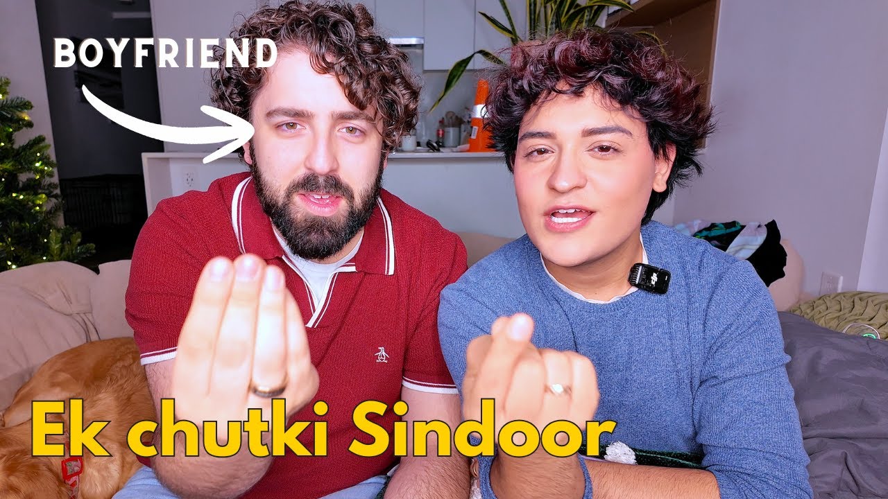 Teaching my Canadian Boyfriend Hindi