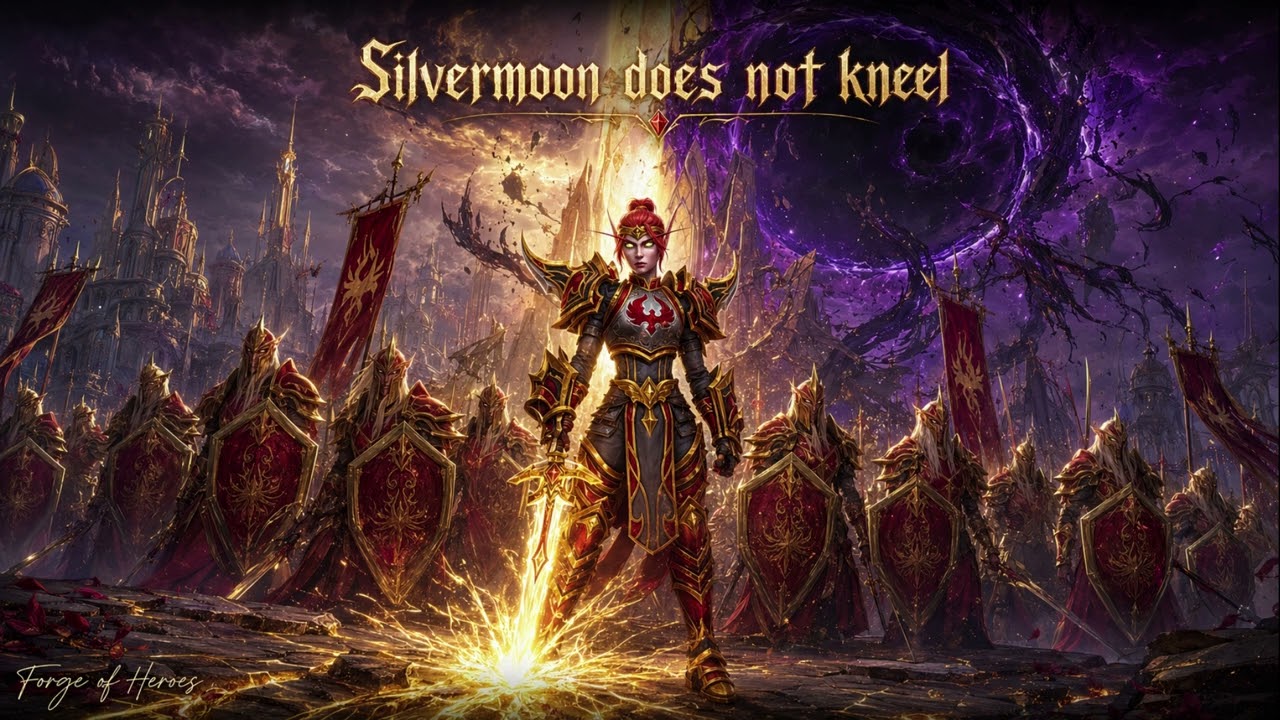 The Sunwell Burns in Us ⚔️ | Lady Liadrin Epic Metal | Forge of Heroes