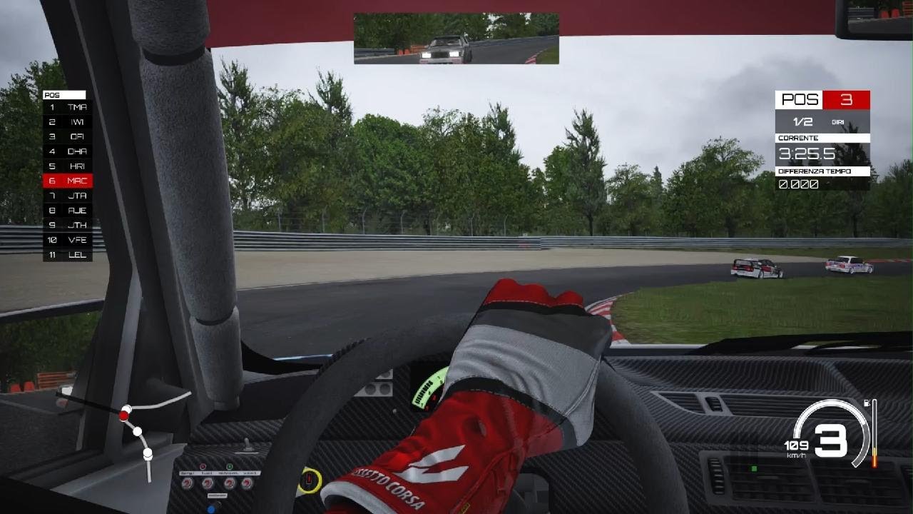 Assetto Corsa:Fanatec Gran Turismo dd+EXTRIME. Alfa 155Ti V6 Nordschleif