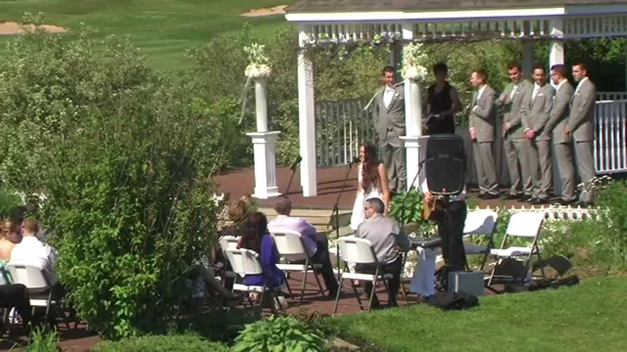 Alex and Jill's Beautiful Outdoor Wedding Ceremony