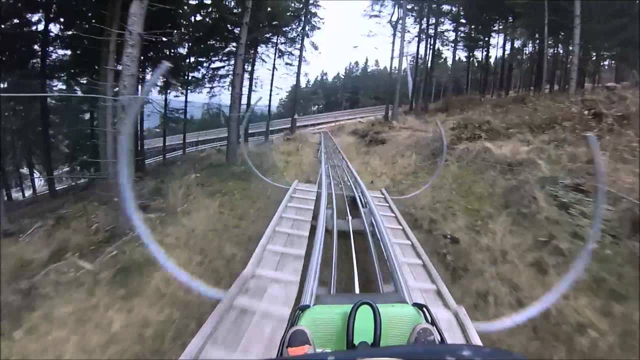 Sommerrodelbahn Hahnenklee/Bocksberg Oktober 2014 HD